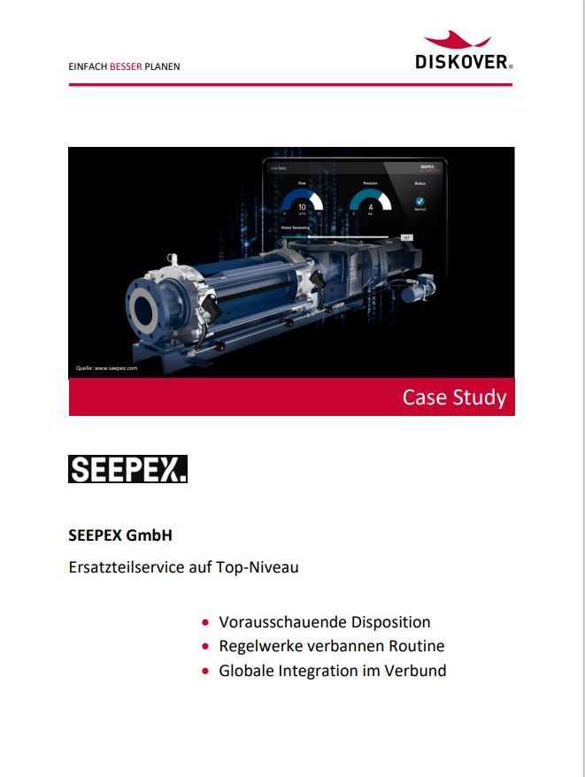 Seepex Case Study DISKOVER Seepex Case Study DISKOVER