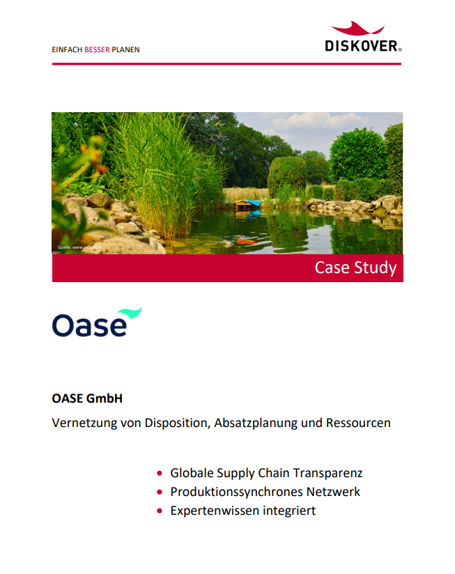 Oase Case Study DISKOVER Oase Case Study DISKOVER